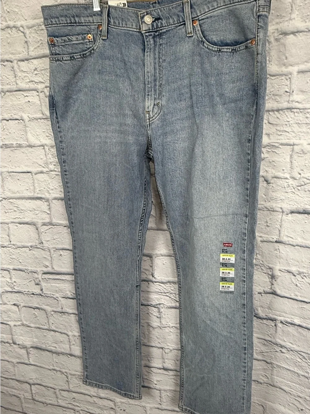 Levi’s 511 Slim Flex Stretch Light Wash Men's Jeans, Size 38x30